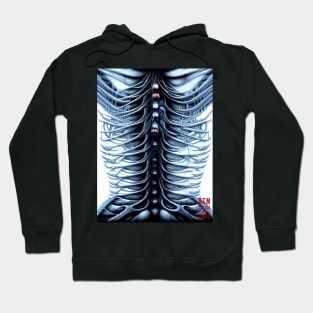 Skeleton spine thing Hoodie